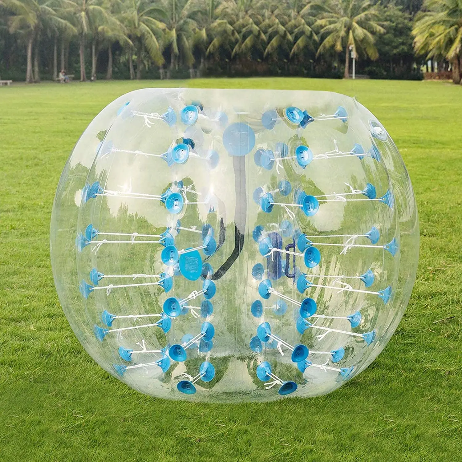 จัดส่งฟรีกันชนลูกฟุตบอล 1.5 m/5ft Body Zorb Ball กันชนฟุตบอล Inflatable Body Zorb Ball สําหรับผู้ใหญ่