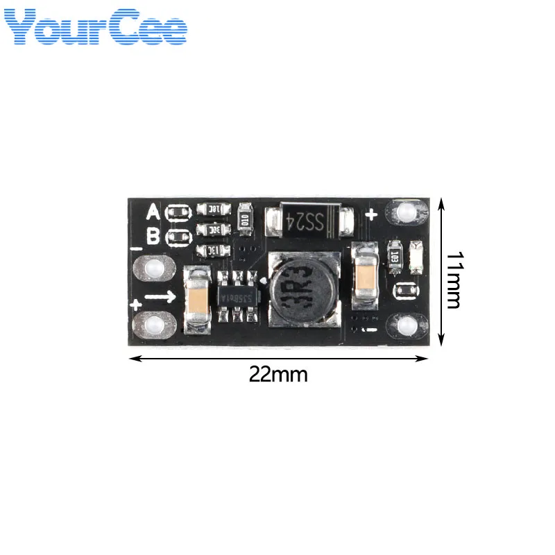 10 Pièces Mini Convertisseurs Élévateurs DC-DC 3.7V à 5V/8V/9V/12V - Module Booster Batterie Lithium