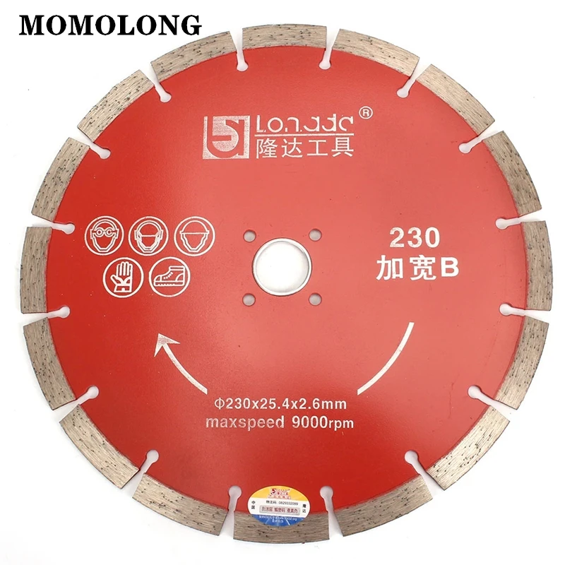 Diamond Saw Blade Wheel 125mm Cutting Disc For Concrete Marble Masonry Tile Engineering Cutting 125mm/156mm/188mm/230mm