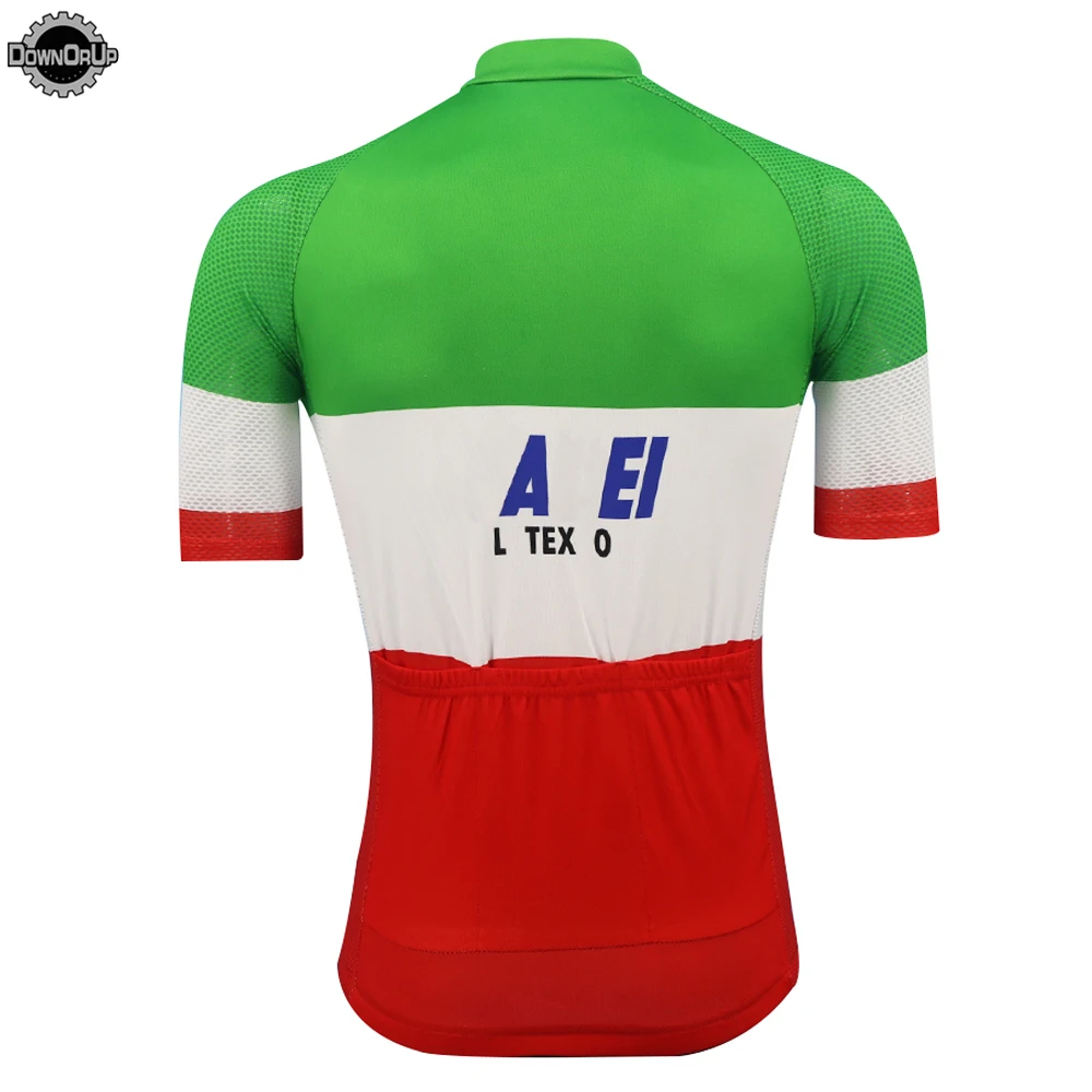 Italy cycling jersey men short sleeve bike wear jersey ropa ciclismo team cycling clothing bicycle clothes DOWNORUP