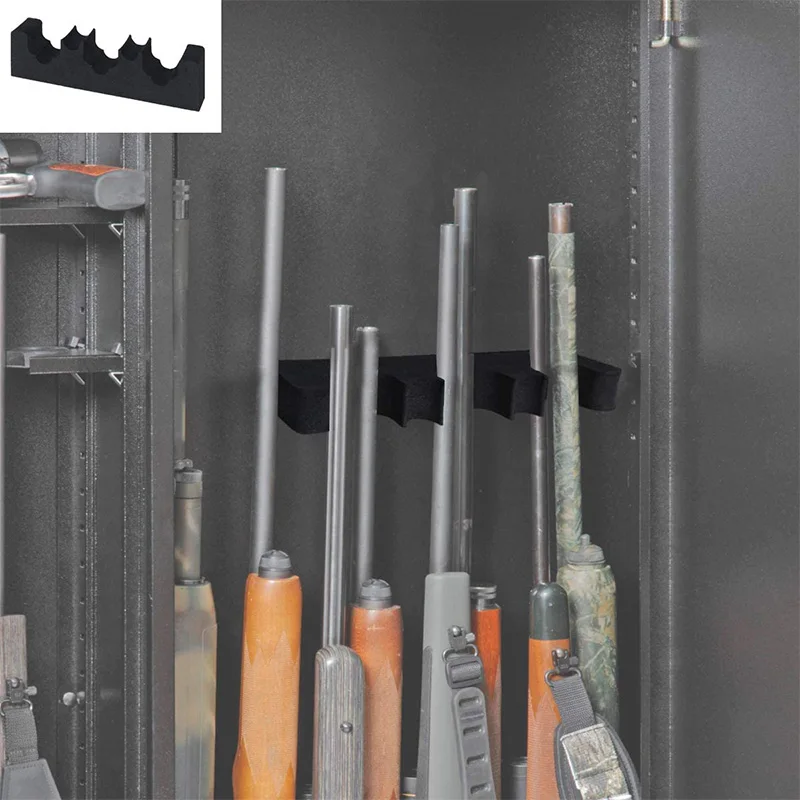 Foam Gun Rack Multifunctional Portable Rifle Barrel Rest with  Magnetic Strip Universal Indoor Outdoor Wall Mount EVA Gun Holder