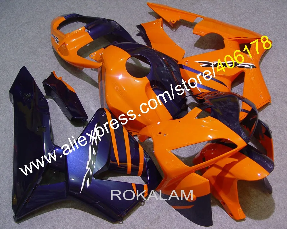 For Honda CBR600RR F5 2005 2006 CBR 600 RR 05 06 CBR 600RR Half Color Bodywork ABS Fairings Set (Injection Molding)