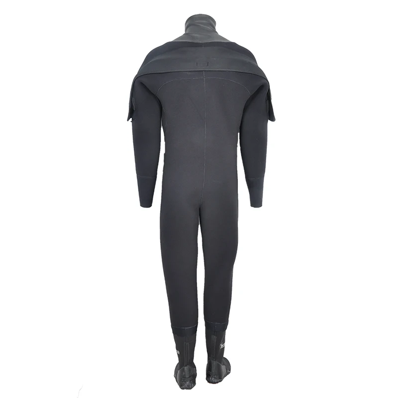 YONSUB-Custom-Made Neoprene Dry Suit with Boots, Warm Waterproof Suit, Kayak Sailing Back Zipper, Scuba Diving, High Density, 8m