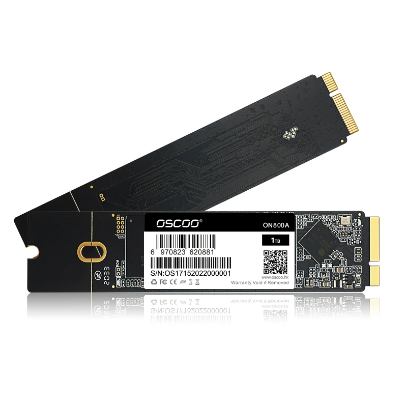 OSCOO-disco duro SSD HDD para Macbook Air A1465 A1466 Pro A1425 A1398 año 2012, disco duro interno de velocidad rápida de 128GB 256GB