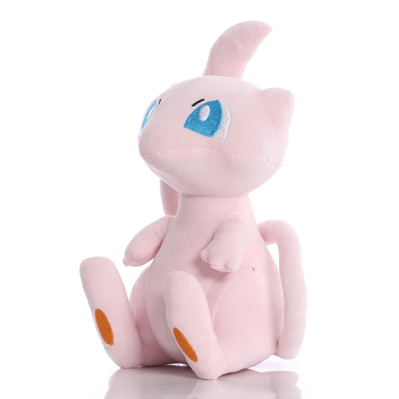 TAKARA TOMY-muñecos de peluche de Pokémon Mew para niños, peluches de animales suaves, regalos de cumpleaños, 20cm