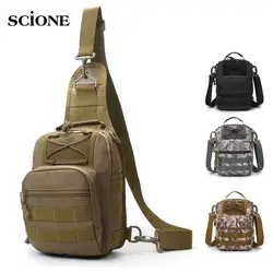 Tactical bag Molle Fishing Hiking Backpacks Hunting Bags Sports Chest Sling Shoulder Backpack Mochila Tas XA598WA