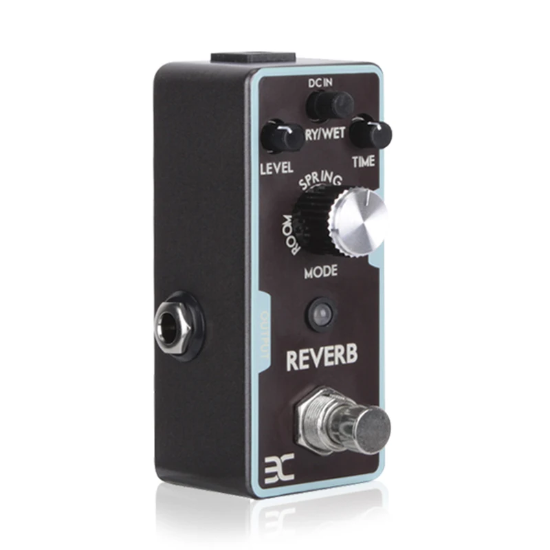 EX Micro Pedal REVERB Mini Guitar Reverb Effect Pedal True Bypass Guitar Accessories