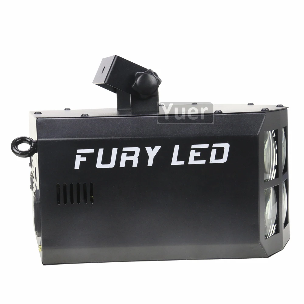 New LED 2x15W RGBW 4IN1 Double Layer Stage Downlight DMX512 Lot Of Beam Effect DJ Disco Light Wedding Homeparty KTV Effect Light