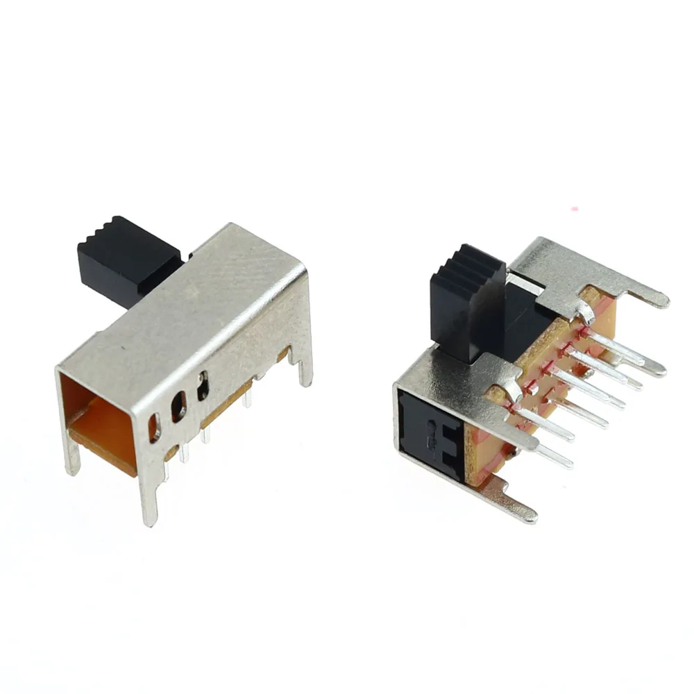 10 Stück Schalttafel platine 8 Pin 3 Position 2 p3t dp3t Schiebe schalter Seiten knopf Gerader Fuß schalter Griff Kippschalter sk23d05 – Detail 4