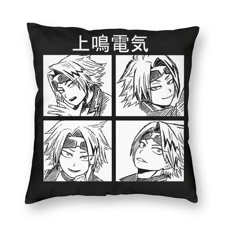 

Soft Denki Kaminari My Hero Academia Throw Pillow Cover Home Decor Japanese Anime Manga Cushion Cover Pillowcover Living Room