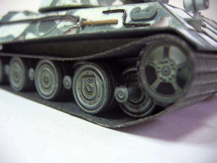 1:35 deutsch Lion Heavy Tank DIY 3D Papier Karte Modell Gebäude Sets Bau Spielzeug Pädagogisches Spielzeug Militärischen Modell