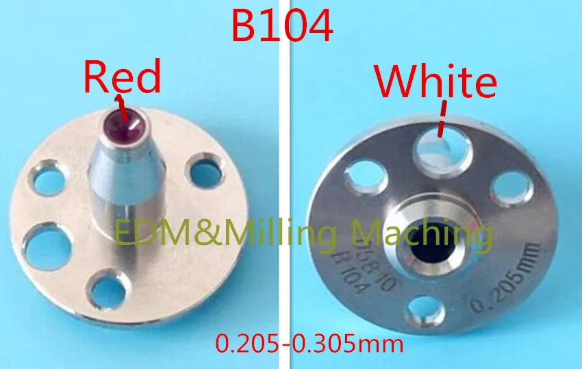 Wire EDM Machine B104 632987000 Diamond Guide nozzle 0.155- 0.305mm For BROTHER Machine HS300/350 Service