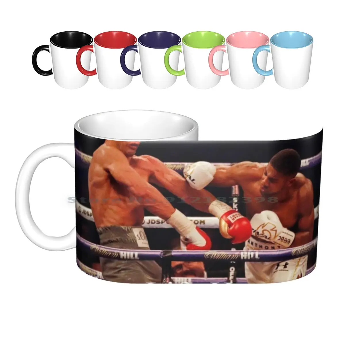 When Life Happens W / Ceramic Mugs Coffee Cups Milk Tea Mug Fury Klitschko David Haye Boxing Boxers Fight Match Funny Meme