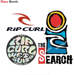 Three Ratels B436 Funny Car Stickers Rip Curl For The Search Logo Car Accessories Laptop Motorcycle Fine Waterproof Decal