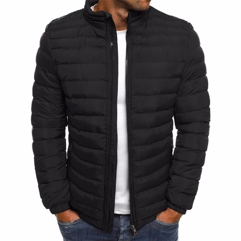 MRstuff-Manteau rembourré en coton pour hommes, veste de document solide, mode losange, dérivés de couture, pardessus, tout neuf, 2024