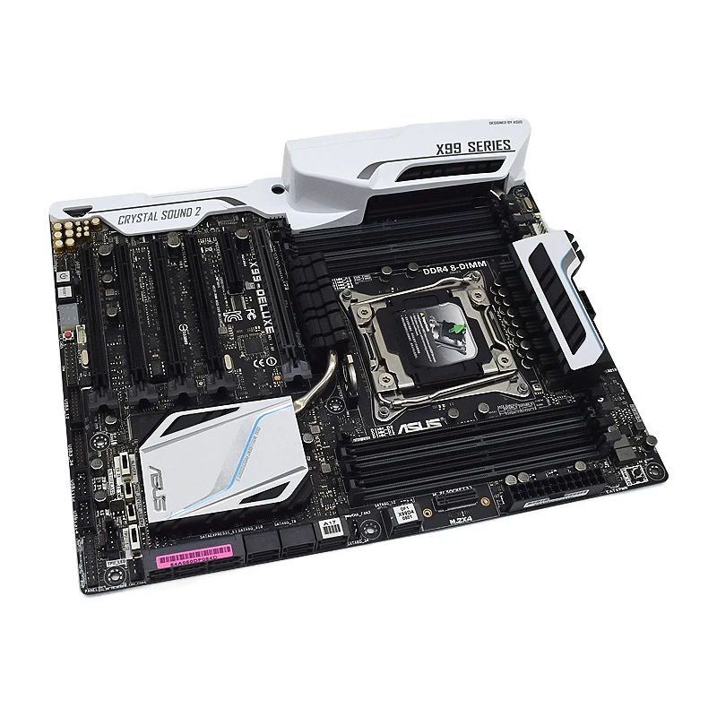 Imagem -03 - Placa-mãe Lga 20113 Ddr4 64gb Pci-e 3.0 Suporte Core I76900k Xeon E51630-v4 2643-v3 2689 Cpu v4 Asus-x99-deluxe