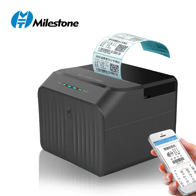 Milestone Printer Barcode Receipt Printer Thermal Receipt Printer Receipt Thermal Printer 58mm Bluetooth Impressora Niimbot Mini