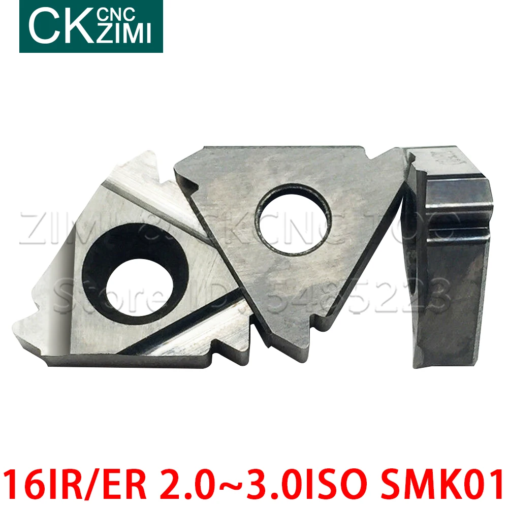 16IR 16ER 2.0ISO 2.5ISO 3.0ISO SMK01 Carbide Lắp Bên Trong Cùng Đường Chỉ May Dụng Cụ Xoay CNC Công Cụ Carbide Biến Lắp Cho Nhôm