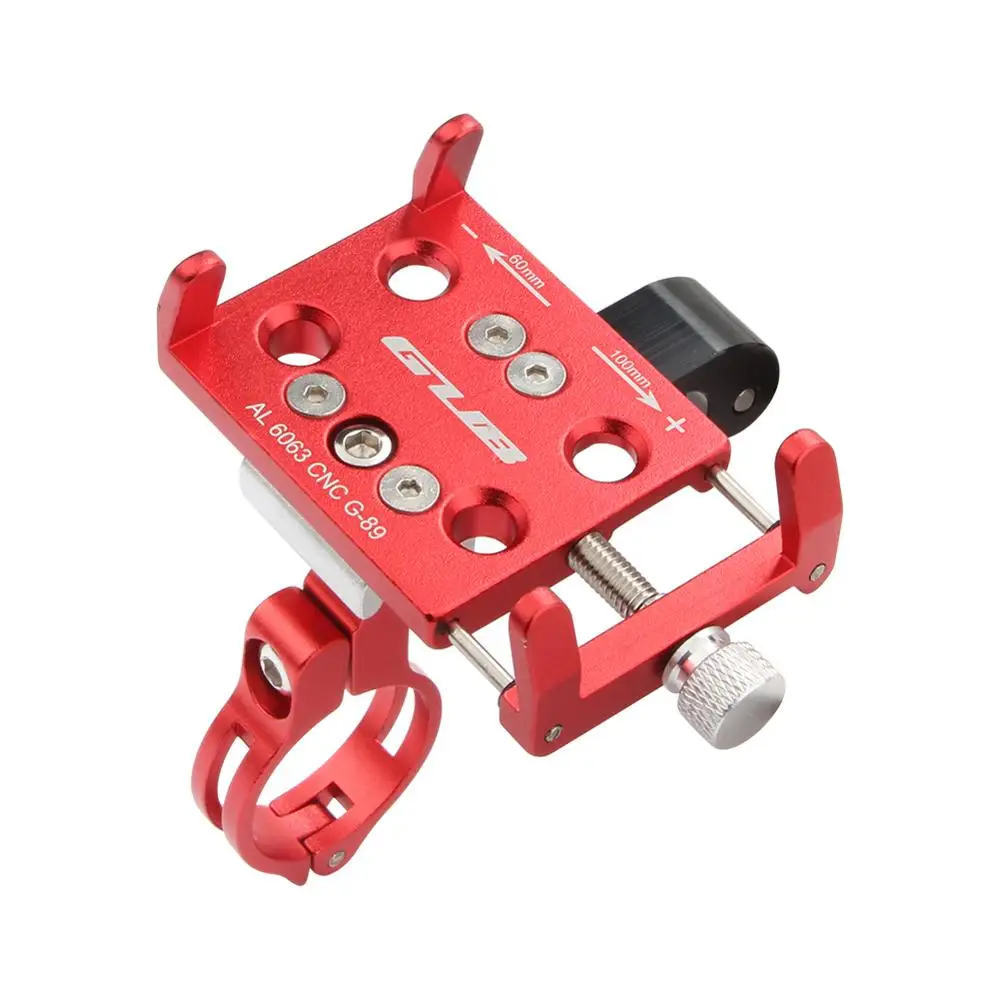 Aluminum Alloy Mobile Phone Bracket GUB G-89 Bike Motor Cellphone GPS Navigation Holder Clip Подставка для мобильного телефона