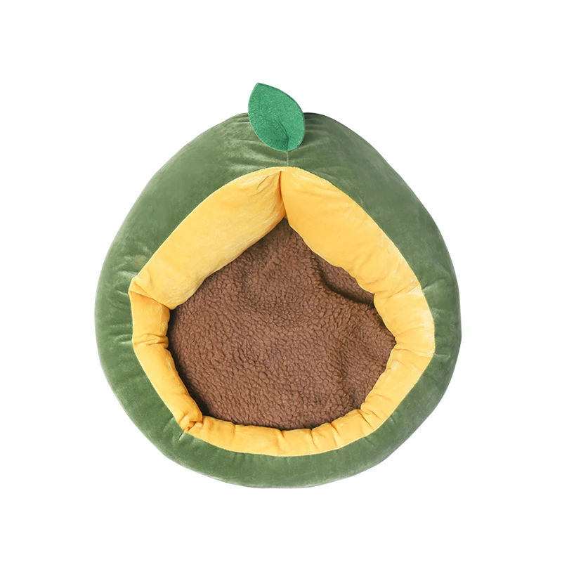 

Avocado Pet Bed Cat Nest Removable Mat Winter Warm Ultra-Small Kennel