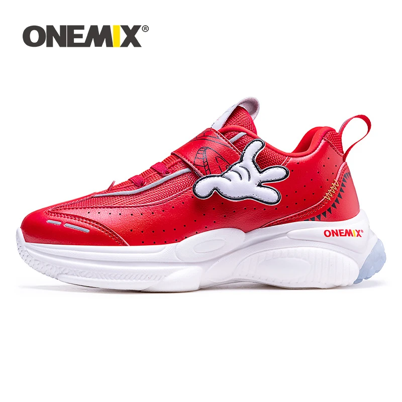 ONEMIX Kid Running Sneakers Summer Children Sport Shoes Leisure Tenis Boy Footwear Lightweight Breathable Girl Teenage Sneakers