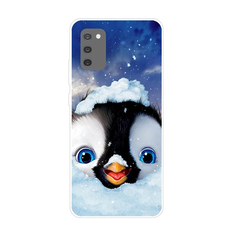 For Samsung Galaxy A02S Case Silicone Soft TPU Back Cover For Samsung A02 A 02S Phone Case Galaxy A02S M02S Cases Cute Cartoon