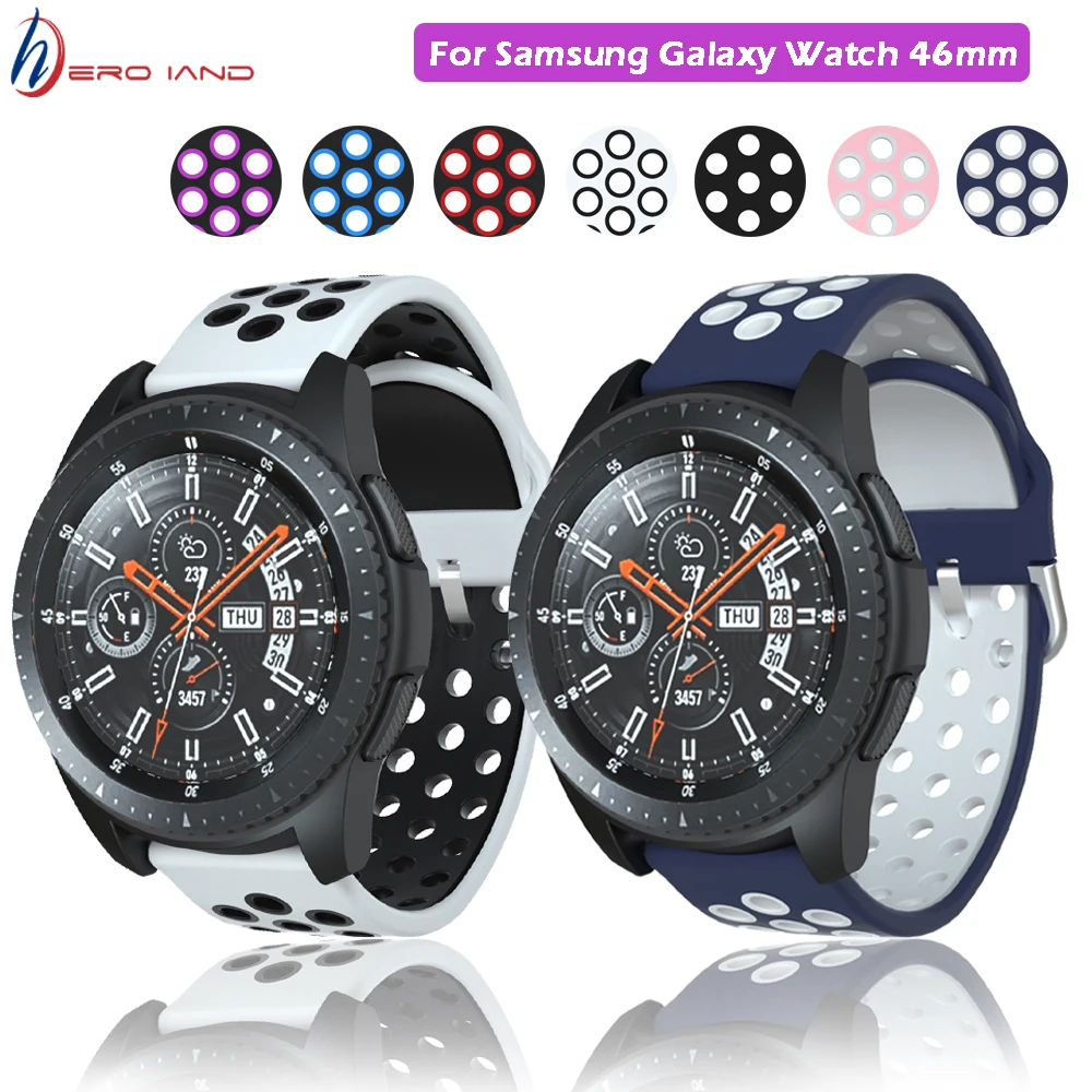 

Gear S3 frontier strap For Samsung galaxy watch 46mm 22mm watch band amazfit bip huawei watch gt strap sport watch Accessories