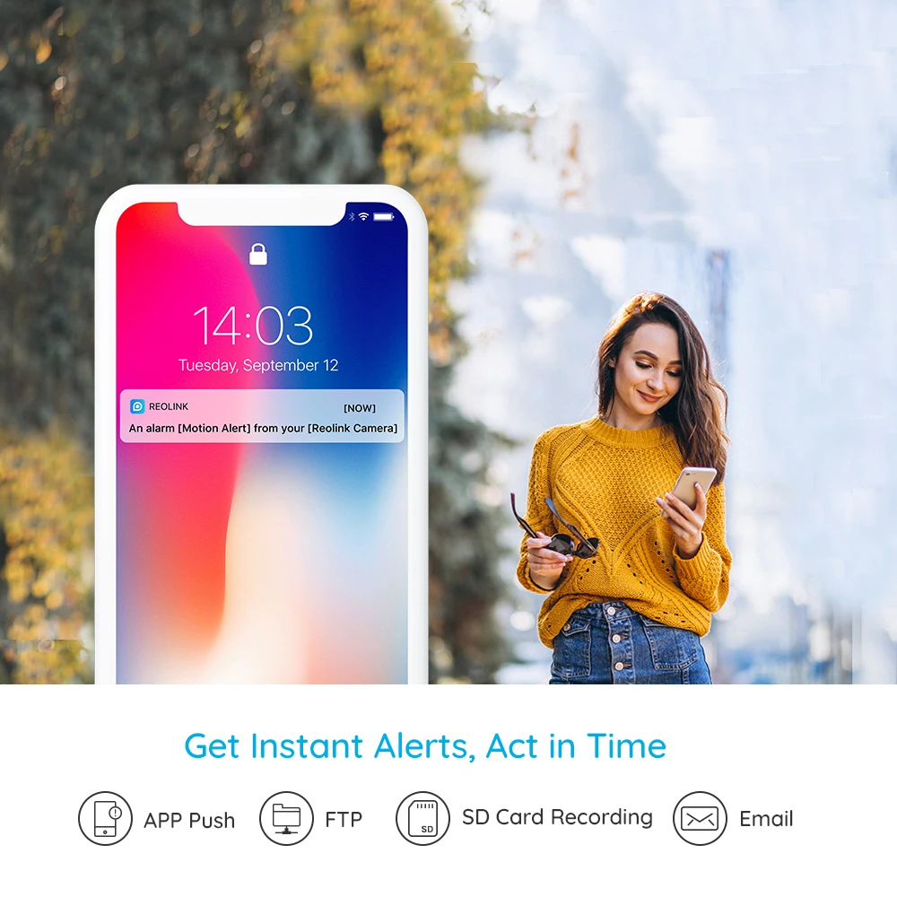 Reolink 3MP Full Hd Pan/Tilt Wifi Camera Wit Babyfoon 2.4G Indoor Home Security Video Ip Camera e1