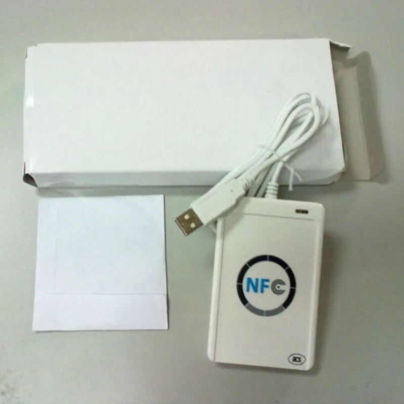 USB ACR122U NFC Smart Card Reader Writer +1 SDK CD Software