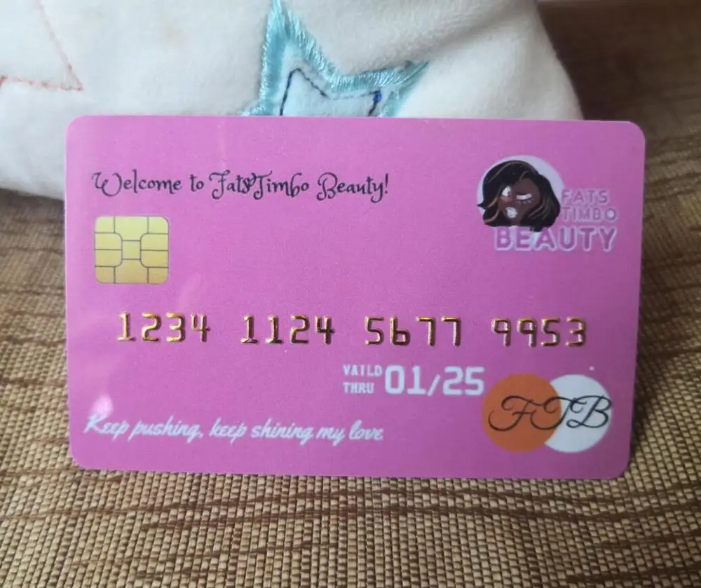 Custom Print Your Logo Customized Credit Business Cards Loyalty Card Free Emboss Number  Plastic  Membership Card/ Gift Cards