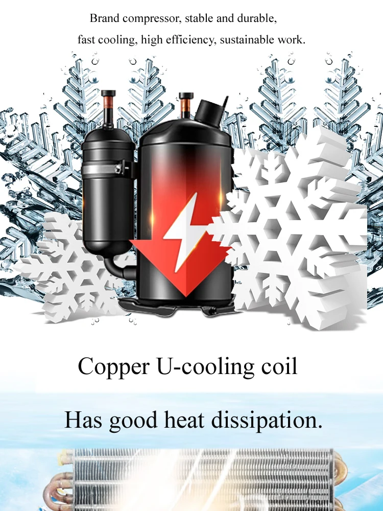 Машина для жареного мороженого на одной круглой сковороде из нержавеющей стали, машина для жареного мороженого в рулонах с высококачественным компрессором