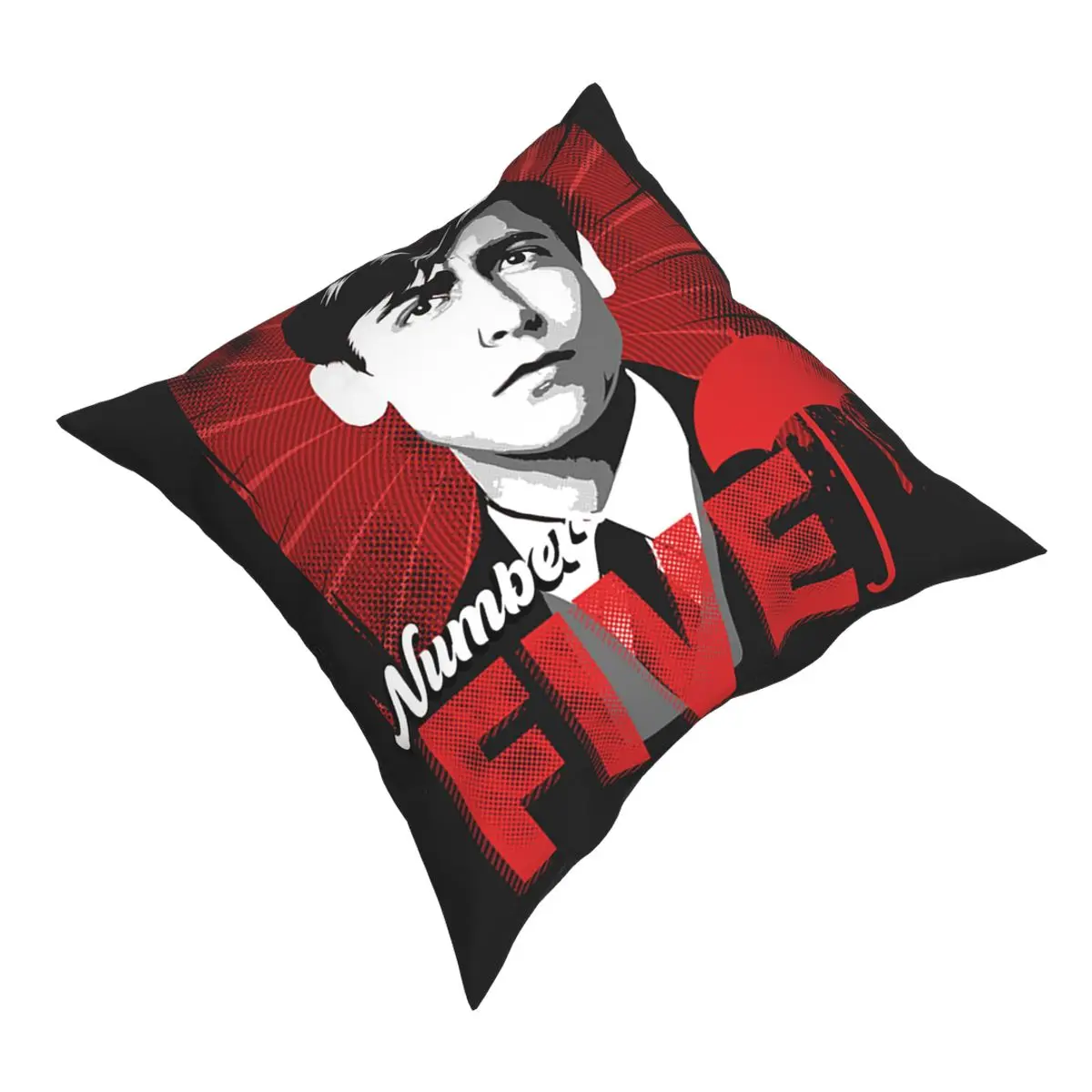 The Umbrella Academy Number 5 Pillow Case Home Decorative Cushion Cover Throw Pillow for Sofa Double-sided Printing Novelty