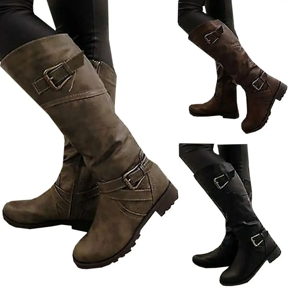 Slim Boots Sexy Over The Knee High Suede Women Snow Boots Women\'s Fashion Winter Thigh High Boots Shoes Woman 219 New