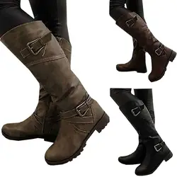 Slim Boots Sexy Over The Knee High Suede Women Snow Boots Women's Fashion Winter Thigh High Boots Shoes Woman 219 New