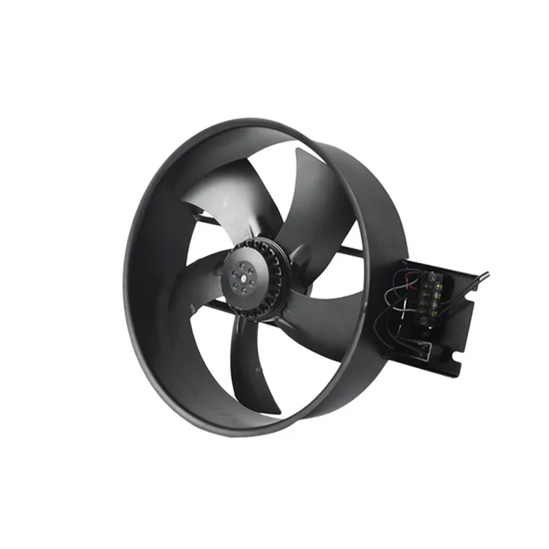 Ventilador de flujo Axial con Rotor exterior, 12 pulgadas, 220V/380V, 80W/160W, para cocinas, armarios de distribución, granja
