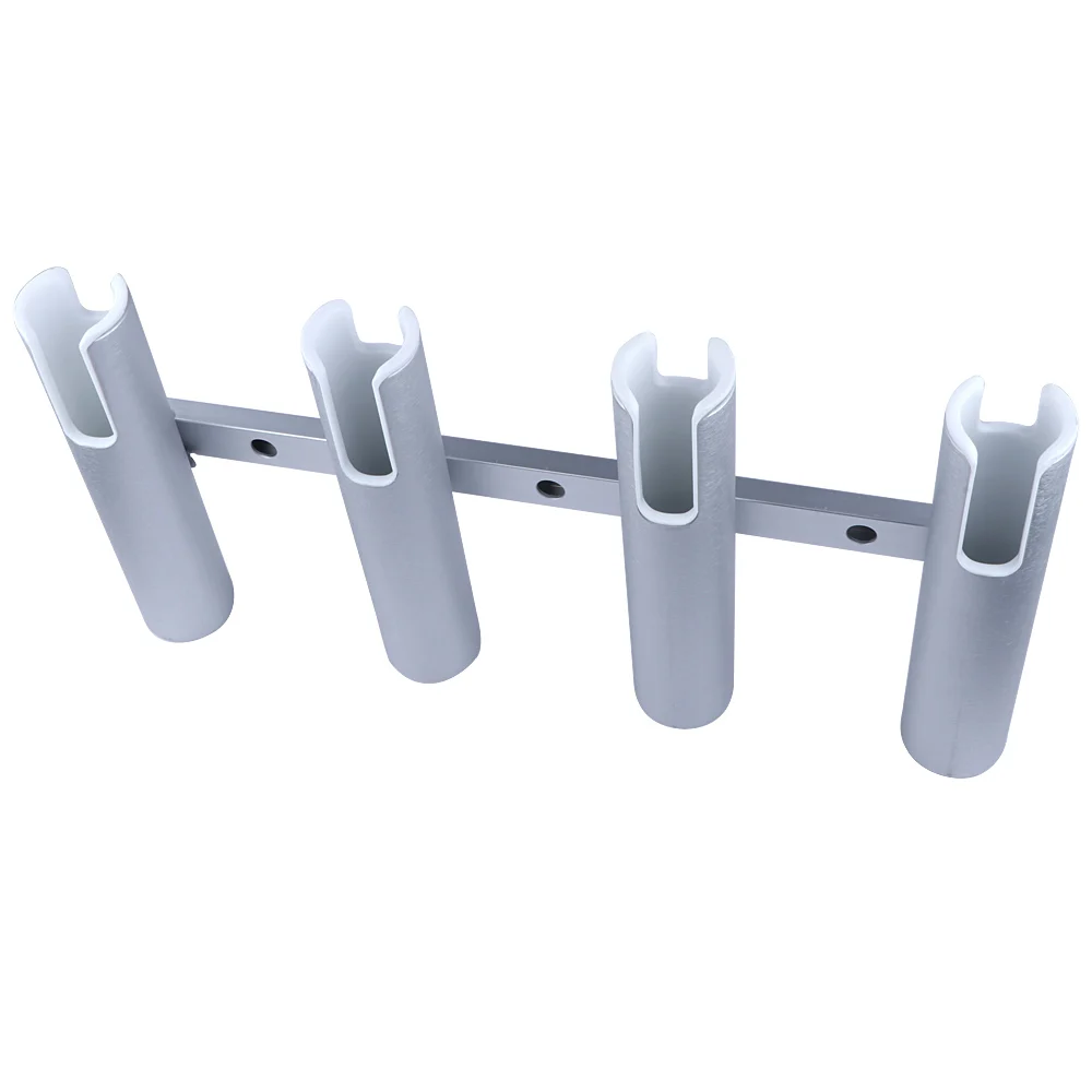 Soporte de caña para barco de aluminio con tubos de enlace marinos - imagen 5