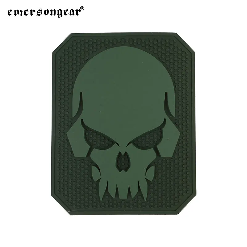 Emersongear Tactical Pirateskull PVC Patchs Morale Badge Emblem Sticker Airsoft Plate Carrier Pouch Helmet Hunting Vest EM5550