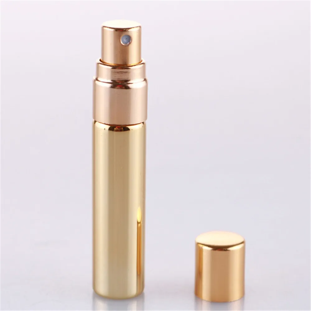 ที่ว่างเปล่า Uv แก้วสเปรย์ขวด5Ml,น้ำหอมขวด Applicator สเปรย์ Refillable น้ำหอม Fine Mist สเปรย์