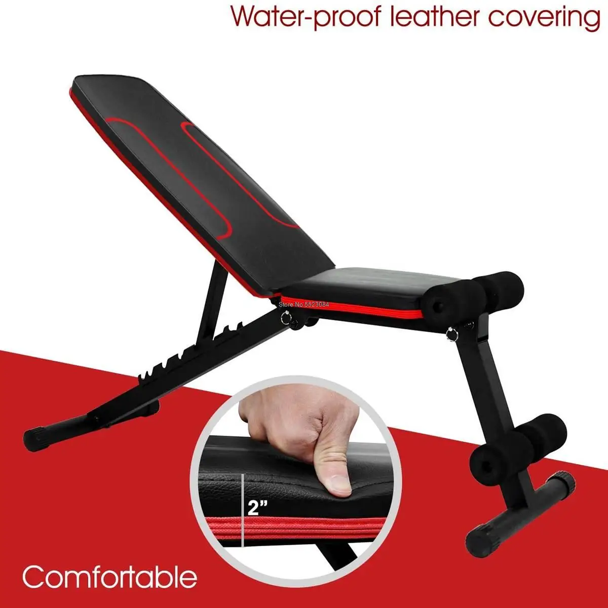 

Household Fitness Workout Gym Exercise Training Equipment Indoor Fitness Adjustable Fitness Stool Dumbbell Bench Sit Up Stool