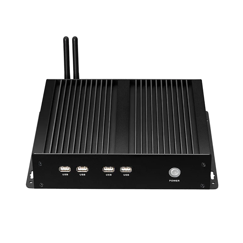 Imagem -06 - Bebepc Industrial Fanless Mini Computador com Intel Core I53317u Windows xp 10 Mini pc Rs232 Wifi Usb Ubuntu Linux pc