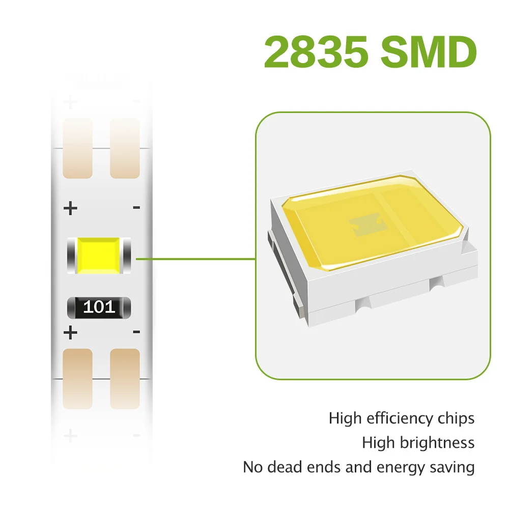 Imagem -02 - Fita de Led com Sensor de Movimento Pir Fita Adesiva Flexível com Bateria para Lâmpada de Armário Cloconjunto Escadas Cozinha