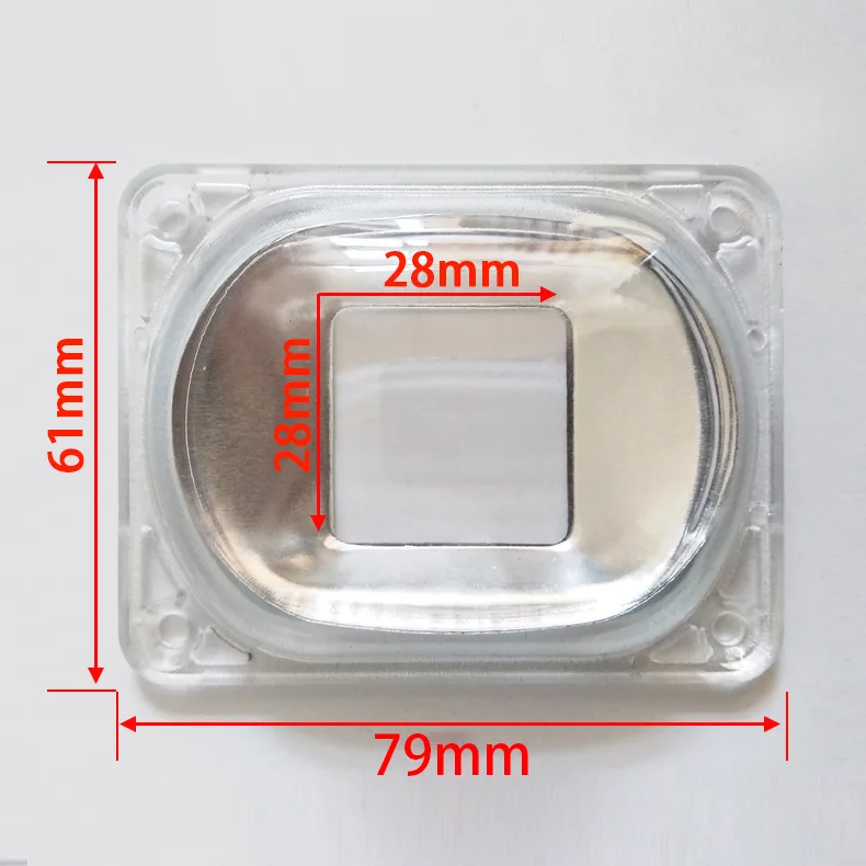 lens reflector silicone ring for 20w/30w/50w LED COB AC220V 110V LED floodlight Lamp DIY