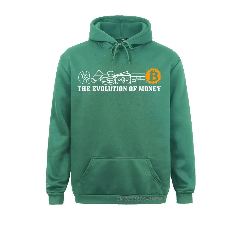 Bitcoin Evolution Of Money Crypto Trader BTC Investor Pullover Outdoor Hoodies New Arrival Men Sweatshirts Winter/Autumn