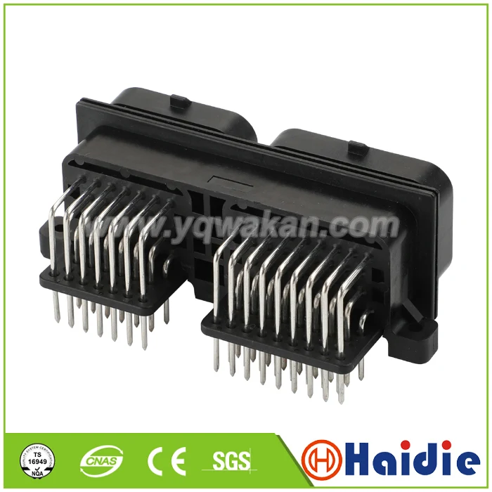 1set auto 60pin Male PCB plug for 4-143790-0 and 3-1437290-7 ECU 60pin plug connector