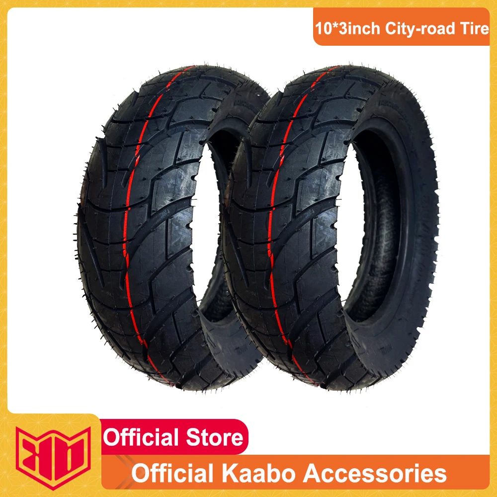 10*3inch City-Road Pneumatic Tire Suit for Kaabo Mantis Kaabo Wolf Warrior X Zero 10X Blade 10 Inokim OXO Electric Scooter