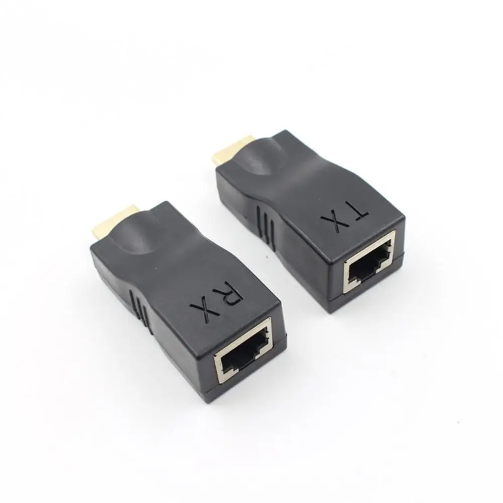 4k 3D HDMI HD 1080P HDMI Extender Over Single RJ45 Cat 5e/6 Network Ethernet Adapter Transmission Distance up 30m r20