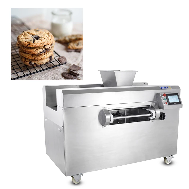 300-400pcs/h NH106 Dünne cookie maschine Cookie embryo form maschine Cookie backen moulding maschine Charge schnell edelstahl