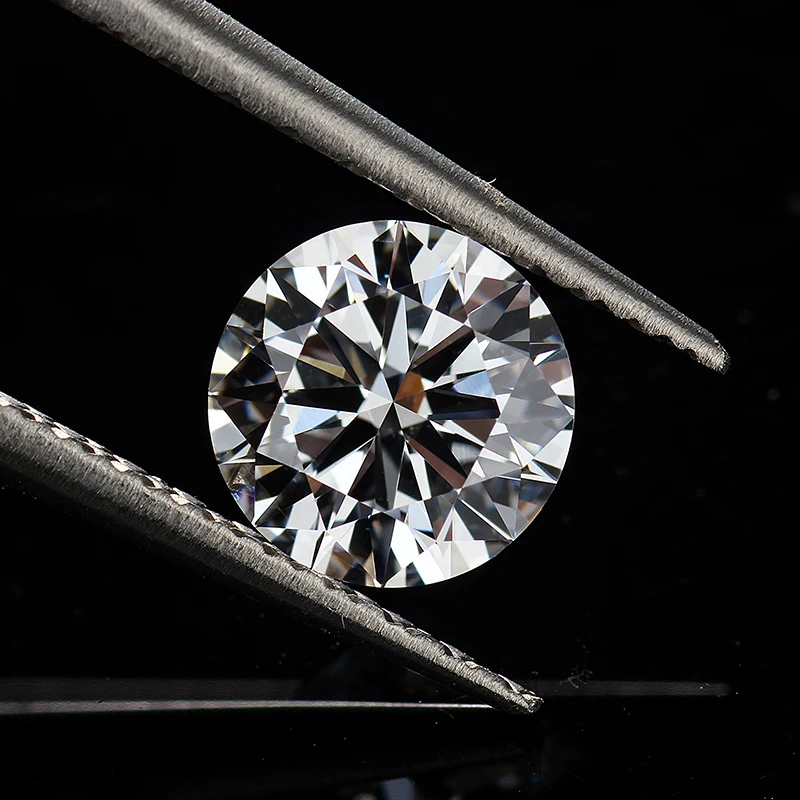 0.11 Carat - 2 Carats Round Lab Grown Diamond EF White Color VS Clarity Loose HPHT Diamond