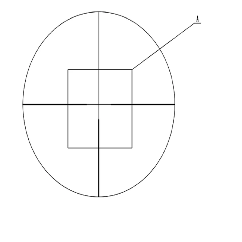 20x2mm Optical Glass Reticle Lens for Riflescope Diameter20mm Thickness2mm