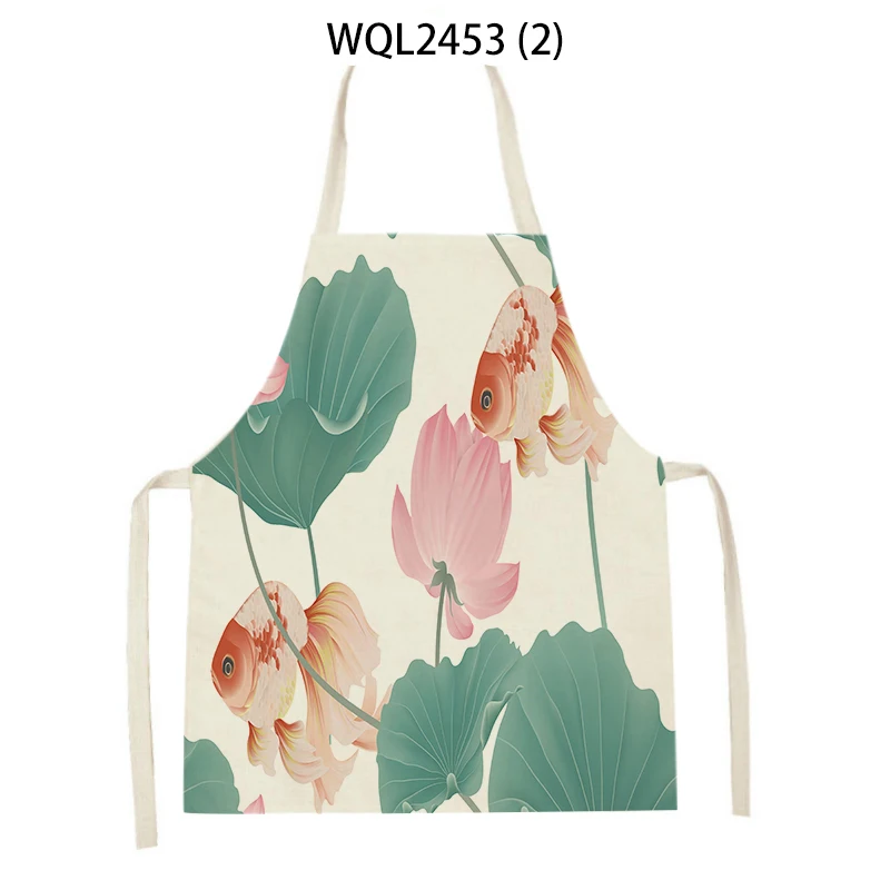 

Fashion Cute Beauty Surfing The Beach Apron Sleeveless Home Cooking Kitchen Apron Chef Wearing Adult Bib Antifouling Anti-Greasy